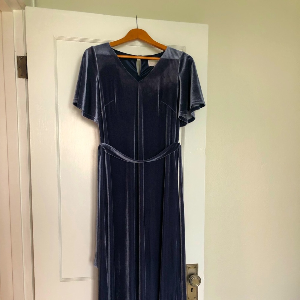 Revelry Reese Bridesmaid Dress - Indie Blue